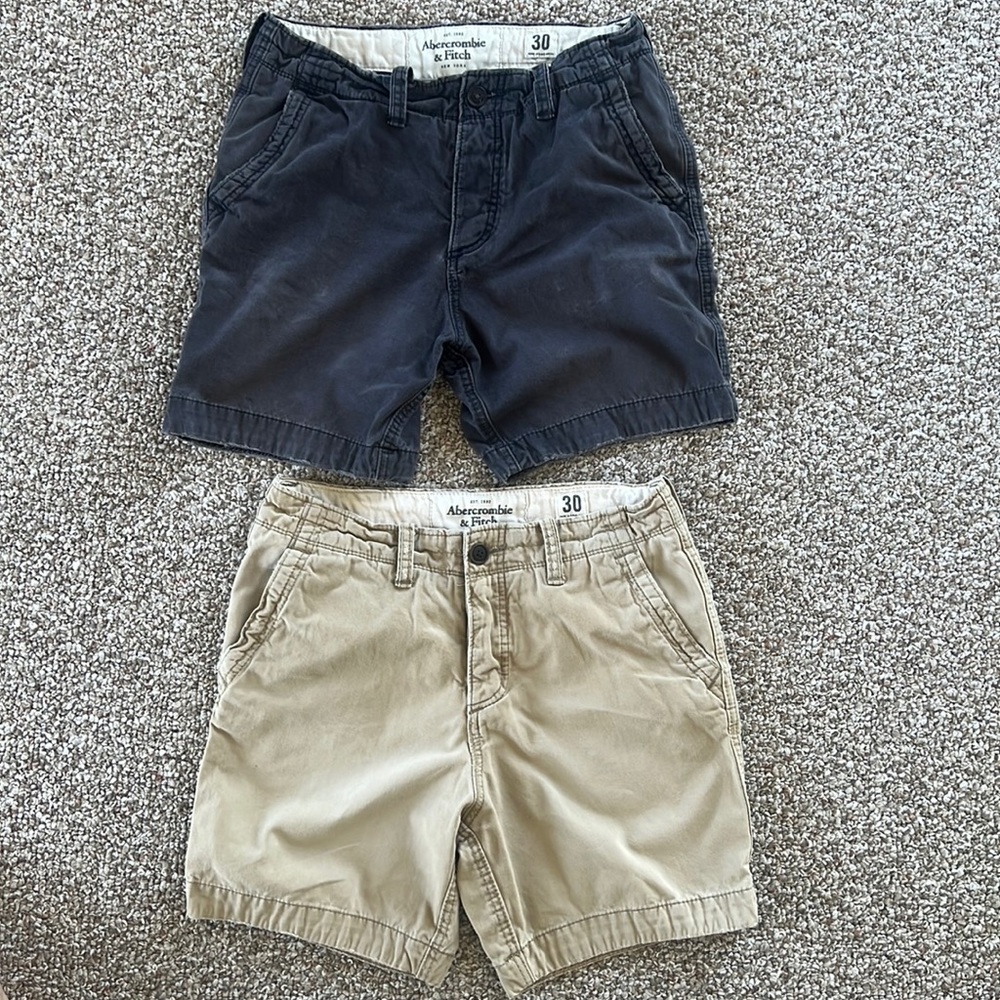 2 pair of Abercrombie & Fitch shorts